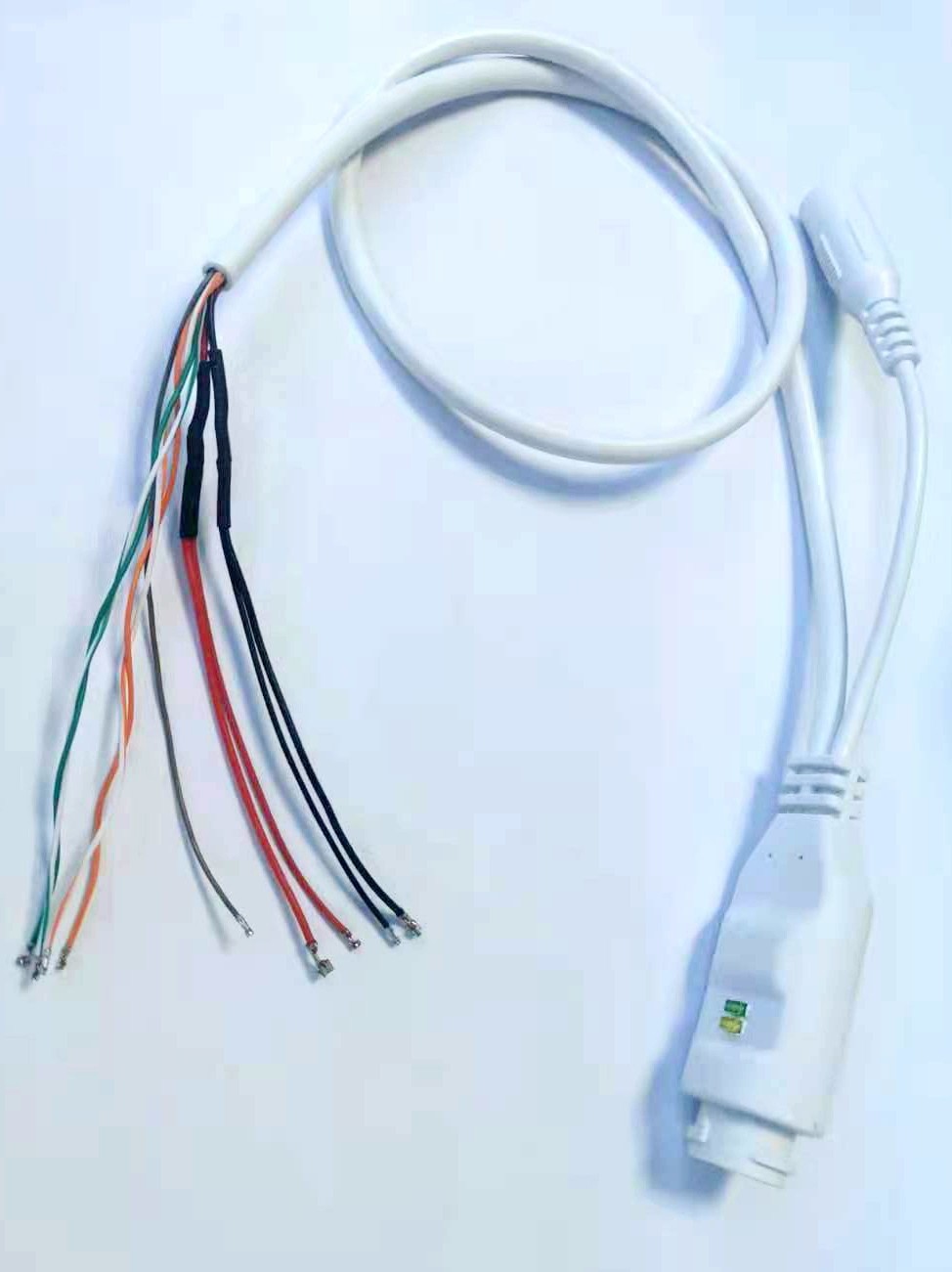 24V Switch Poe Non-Standard Power Supply Module for Surveillance Camera Repair and Replacement, Universal Tail Cable with Power Head Cable