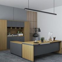 Dajiang Chuancheng Managers Desk Modern Simple Supervisor Desk Boss Desk Executive Desk Presidents Desk with Side Cabinet 1 8 Meters Available