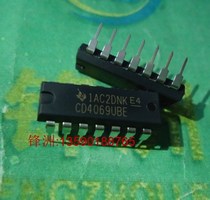 CD4069UBE imported Dezhou six non-gate (inverter)DIP-14 new original