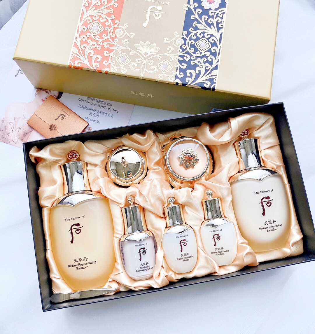 Bonded) (collection) WHOO post-weather Danhua Hyun set box moisturizing moisturizing moisturizing firming and pulling pores