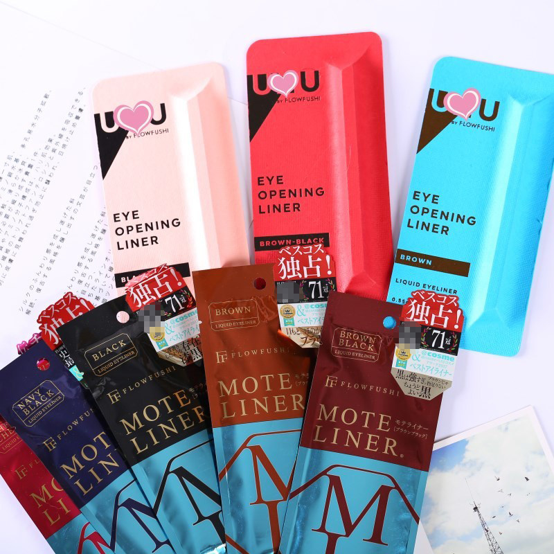 Japanese UZU Flowfushi moteliner Daiwa pen waterproof extremely fine bear wild eyeline pen