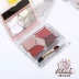 Nhật Bản CANMAKE Ida số 14 Khắc màu nude Pearlescent 5 màu Rendering Eye Shadow Palette Naked Makeup Earth Color - Bóng mắt