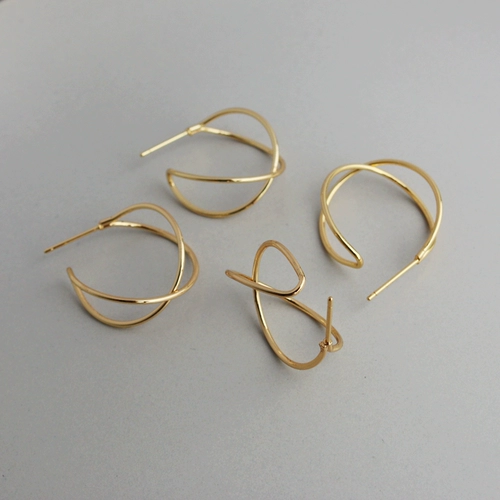 Медные серьги, аксессуар, аксессуары, 14 карат, золотой цвет, 20мм