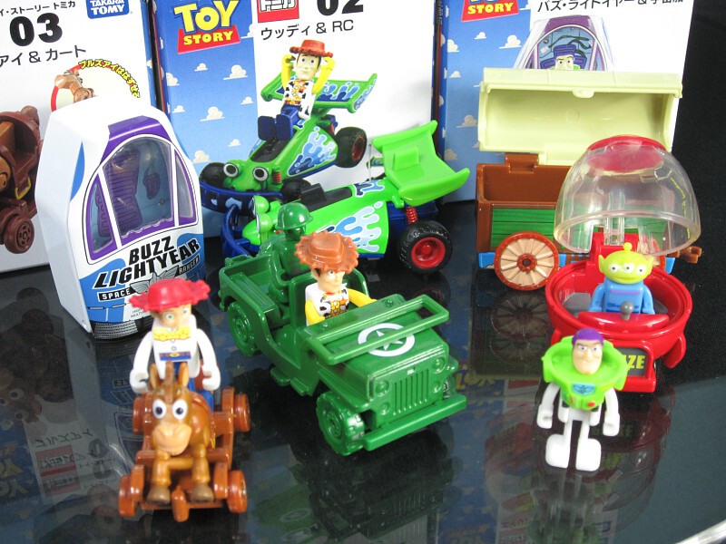 Genuine Tomy Tomica Disney Pixar Toy Story Series Alloy Toy Cars