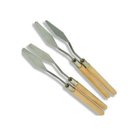 Fine Art Toning Knife Scraper Paint Pick Knife Oil Painting Knife Paint Shoveling Water Powder Painting Knife 5 Pieces Up