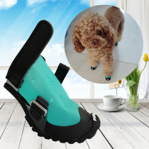 DJJ dog shoes fokwow Teddy rain shoes small dog pet shoes dog waterproof non-slip easy to wear shoes