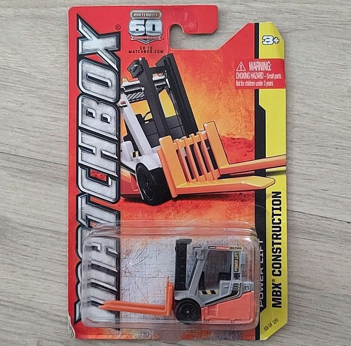 Matchbox 60Th Anniversary Commemorative Collection Car Model Alloy Toy Construction Vehicle Forklift Series