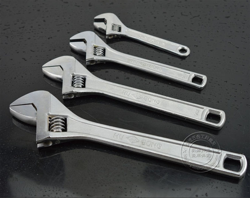 Adjustable wrench Active wrench Live wrench Open-end wrench 6 inch 8 inch 10 inch 12 inch 15 inch wrench