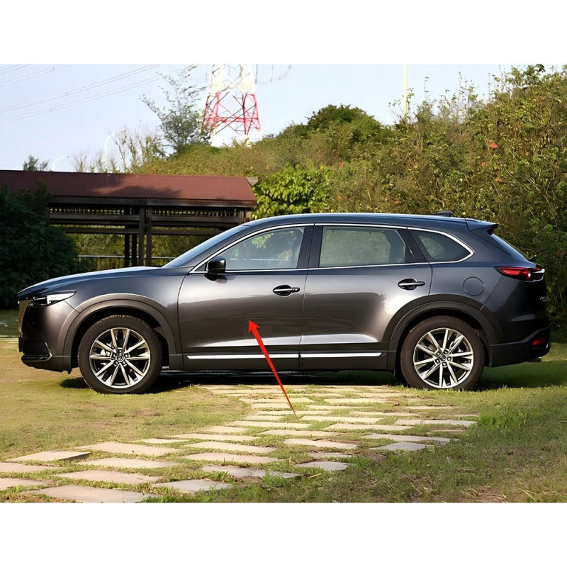 Suitable for 2016-2023 Mazda Cx-9 Front Door and Rear Door Panel Steel Door Cover Body Panel Car Side Door
