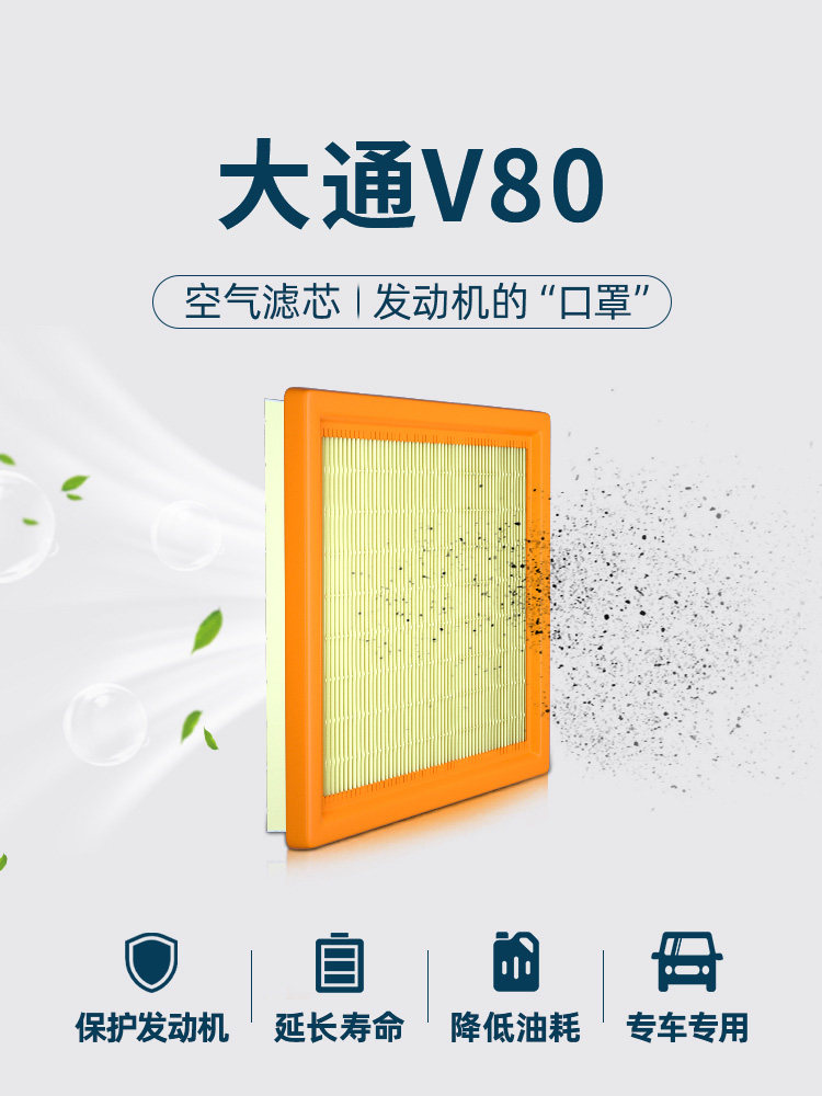 Suitable for Saic Maxus V80 Air Filter Plus Original Factory New Car Air Filter Air Grid Filter