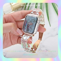乐雨 Применимо к Apple Watch Ultra7 BERP IWATCH6 Apple Watch 5/S9/9/8 -го поколения Лазер, празднуя в новом Acklie Girls Wait 45/41 мм