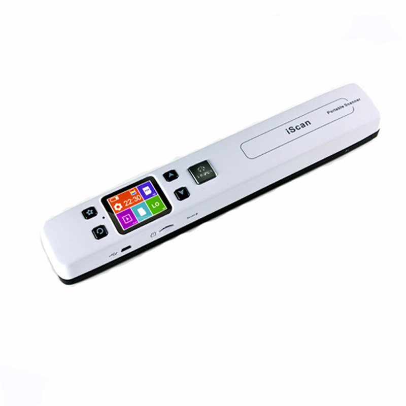 Máy quét mới Máy quét A4 cầm tay Sách màu Zero Margin Tốc độ cao Quét không dây HD - Máy quét máy scan hp 2000s1