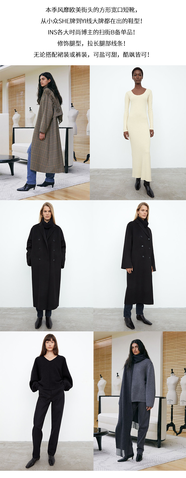 3 цвета квадратной головки широкие ботинки.