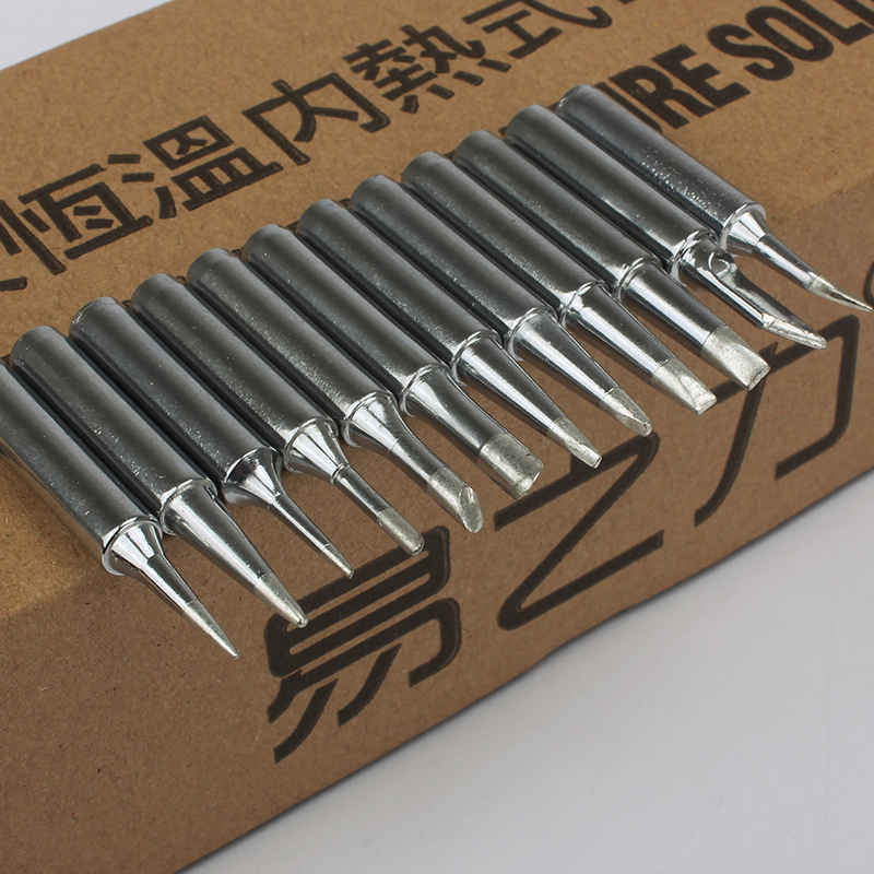 Yizhili internal heating electric soldering iron network iron head knife head electric mule iron head special pointed flat head Luo iron head 60W soldering iron head