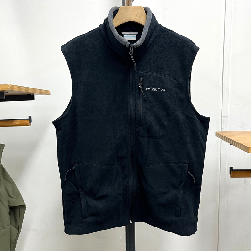 Columbia Columbia Vest Men's 26 Autumn and Winter Outdoor Casual Windproof Warm Fleece Vest Ae1056