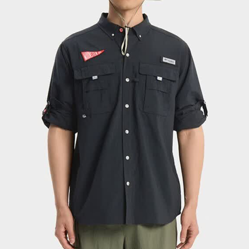 Columbia Columbia Shirt Men's 26 Spring and Summer Outdoor Leisure Fishing Sun Protection Long-Sleeved Shirt Xe5187 Columbia Columbia Shirt Men's 26 Spring and Summer Outdoor Leisure Fishing Sun Protection Long-Sleeved Shirt Xe5187