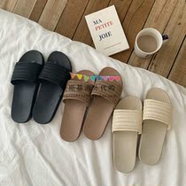 Japan BM Melville new retro minimalist slippers female summer home wear non-slip sandal