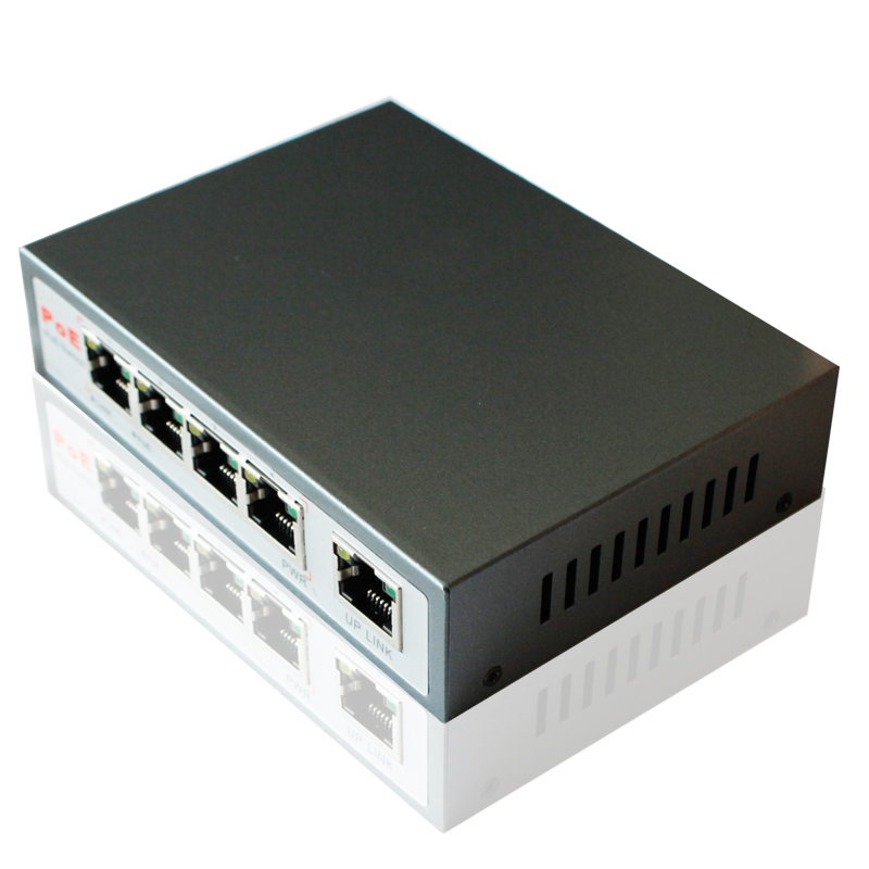 5 Internet interface port 4 ports POE Power supply switch Polgrain Internet camera Power supply switch