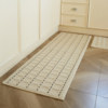 French cream style kitchen floor mat non-slip strip carpet