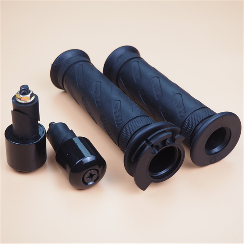 GS locomotive double wire handlebar sleeve choke plug suitable for drill leopard EN125 double throttle handlebar rubber sleeve accessories