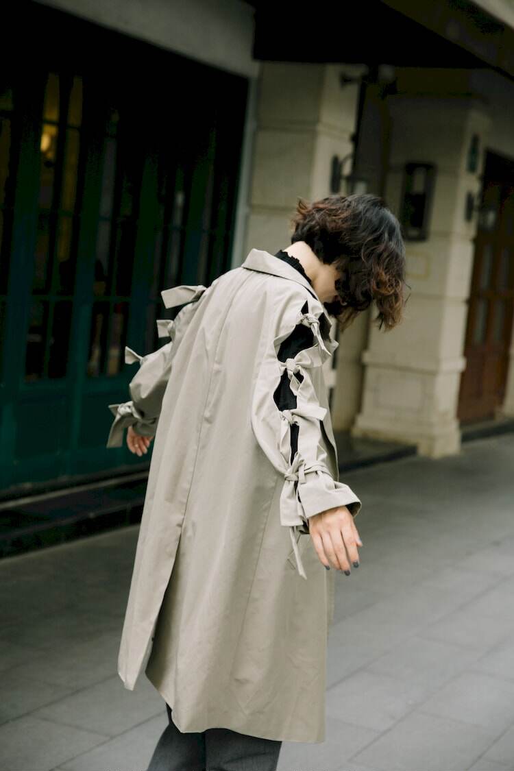 美品✨　REPLAYリプレイ ボンデッドポリ　ライトコート　ロング丈 美品✨ REPLAYリプレイ ボンデッドポリ ライトコート ロング丈