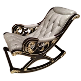 Качалка из натурального дерева для домашнего использования, неваляшка для отдыха, в американском стиле