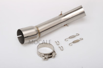 Motorcycle FZ1N middle section modified front section connecting elbow FZ1 FZ1N modified exhaust pipe muffler