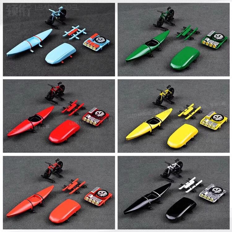 Hot Wheels Tomica Suitable for Small Scale 1/64 Modified Car Models, Top Box, Bicycle, Kayak, Luggage Rack Accessories Hot Wheels Tomica Suitable for Small Scale 1/64 Modified Car Models, Top Box, Bicycle, Kayak, Luggage Rack Accessories