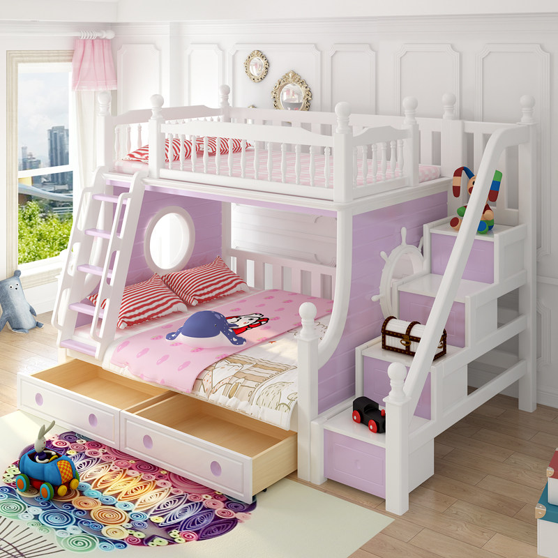 davidbenzʵľ��ͯ˫�㴲T01����ɫ