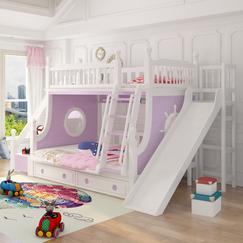 davidbenzʵľ��ͯ˫�㴲T01����ɫ