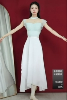 Шифоновая длинная юбка, кремовый белый комплект