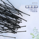 Детская черная заколка для волос, аксессуар для волос