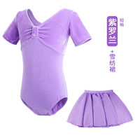 Вайолет - короткий рукав - открытая промежность + набор шифоновой юбки