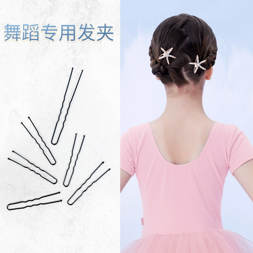 Детская черная заколка для волос, аксессуар для волос