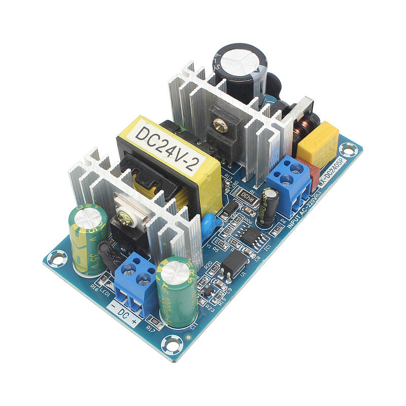 AC-DC开关电源模块24V2A 工业级小型110V220V转24V电源50W带保护