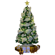 2023 new Christmas tree home Christmas decoration ins style internet celebrity high-end luminous simulation diy