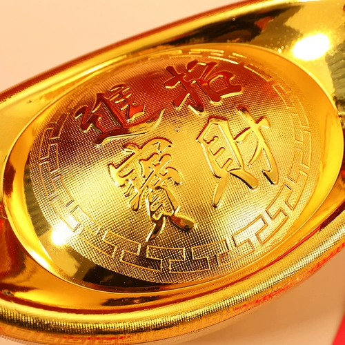 Реалистичное украшение для ногтей, большой пластиковый маленький слиток для гостиной, декор, на удачу