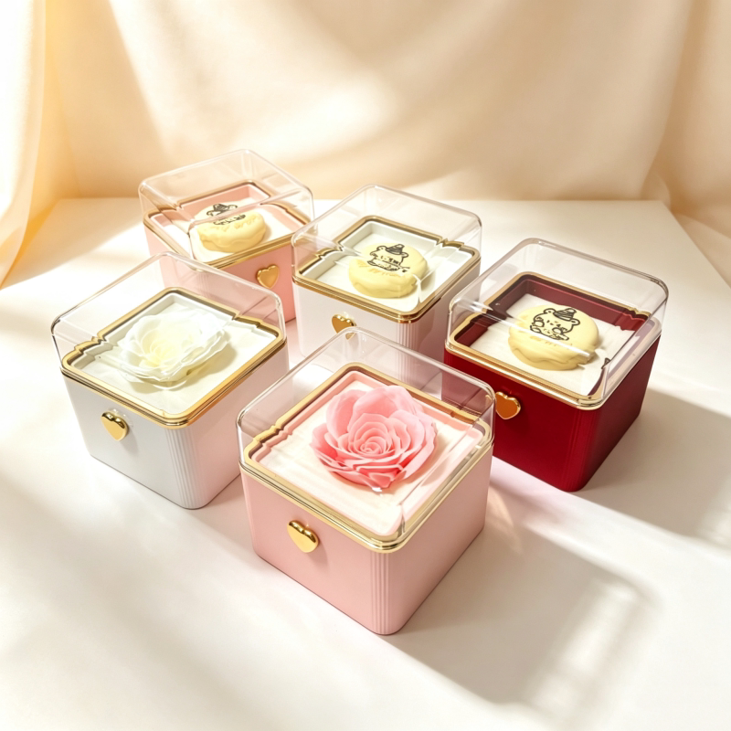 Automatic Rotating Bracelet Box Birthday Gift for Girlfriend Surprise Bear Cake Bracelet Bracelet Gift Box Automatic Rotating Bracelet Box Birthday Gift for Girlfriend Surprise Bear Cake Bracelet Bracelet Gift Box