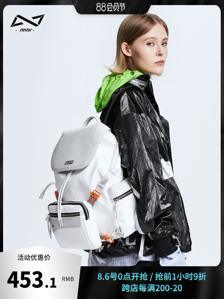 omto shoulder bag men and women tide brand 2021 new versatile fashion simple large capacity ins school bag