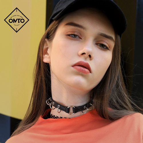 Металлическая цепь, браслет, модное летнее универсальное ожерелье, чокер, аксессуар, 2019, в стиле панк