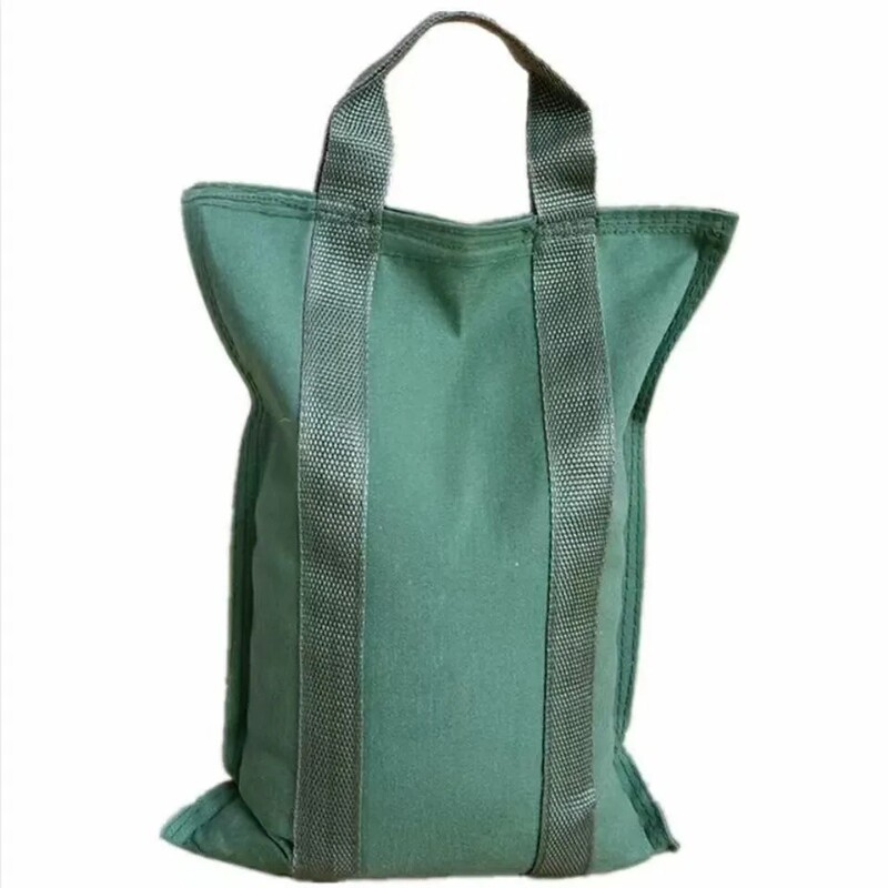 Weight-Bearing Portable Silicone Canvas Sun Protection Weighted Sandbag Canvas Sandbag Outdoor Windproof Weighted Sandbag Equipment Bag