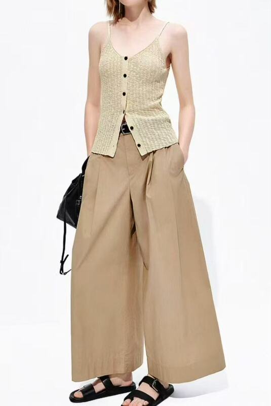 My Own Brand Orders Mocha Summer Cropped Pants! Super Cool!