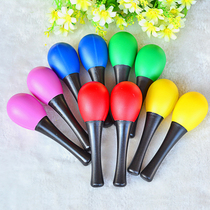 Sand Hammer Rattle Baby Toys Visual Inspire Exercise Small Hand Grasp Orff Musical Instruments Plastic Early Education Toys