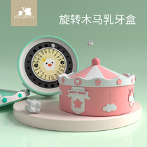 Baby baby teeth storage box Boy baby fetal hair fetal hair collection box Umbilical cord bottle Childrens tooth replacement preservation memorial box