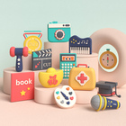 抓周用品套装女宝宝男孩一周岁玩具卡通小孩生日礼物布置道具抓阄