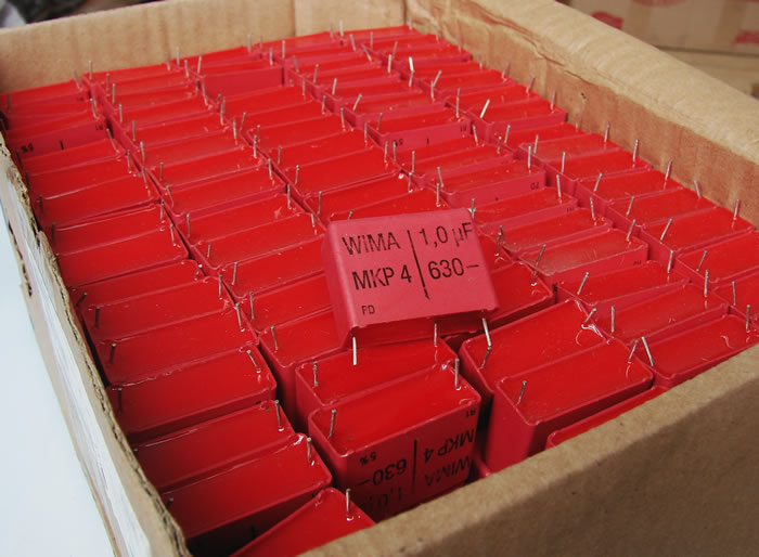 Import Germany 1uF 630V WIMA MKP4 1u0 film capacitive wema 105 p27 5