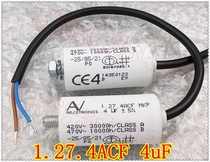 Imported Bulgarian 4uF 1 27 4ACF MKP AV motor start capacitor ARCOTRONICS
