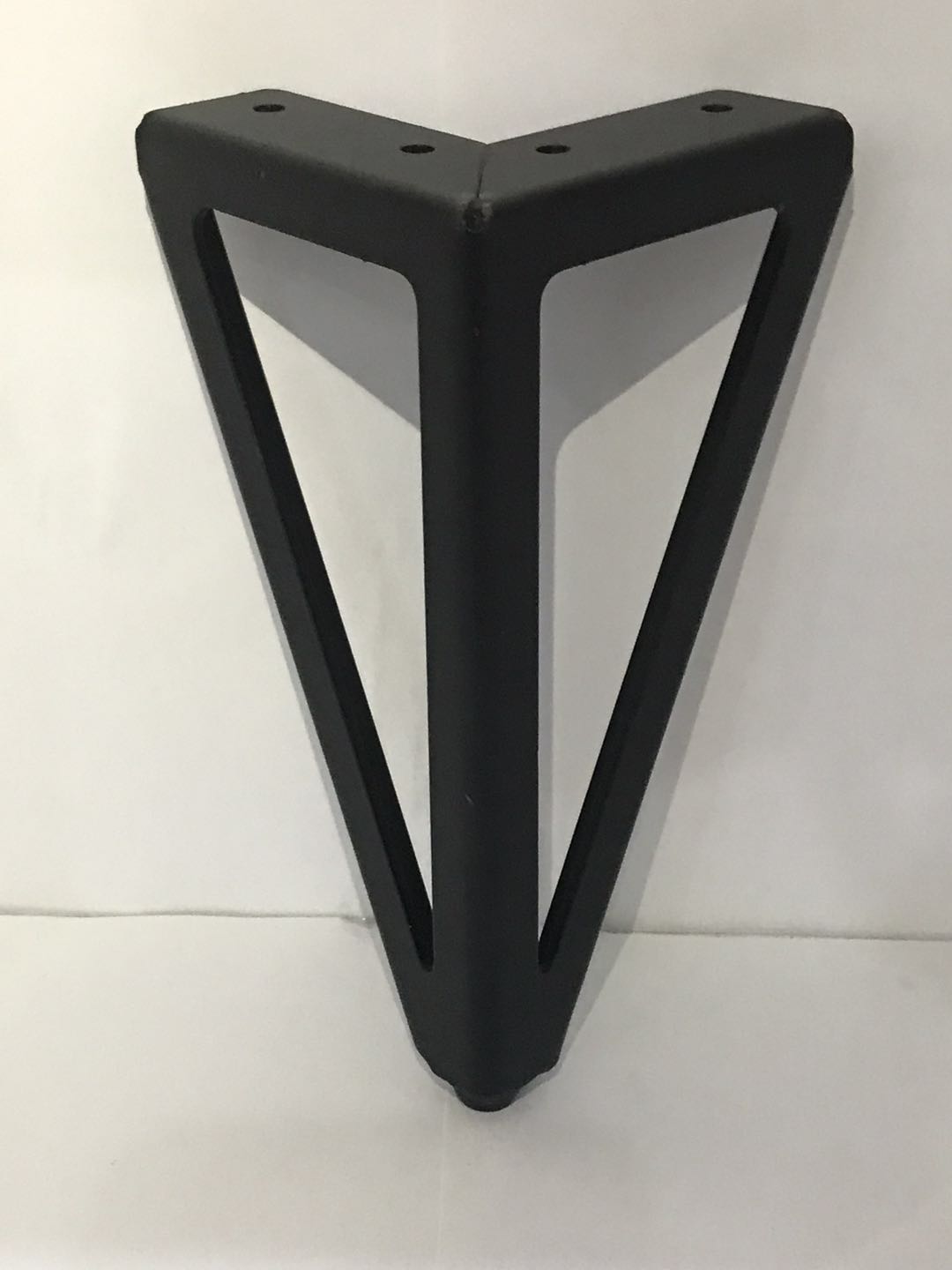 Hardware Sofa Feet Iron Art Matt Black Skew TV Cabinet Feet Metal Feet Overall Cupboard Legs Hollowed-out Feet Furniture Accessories