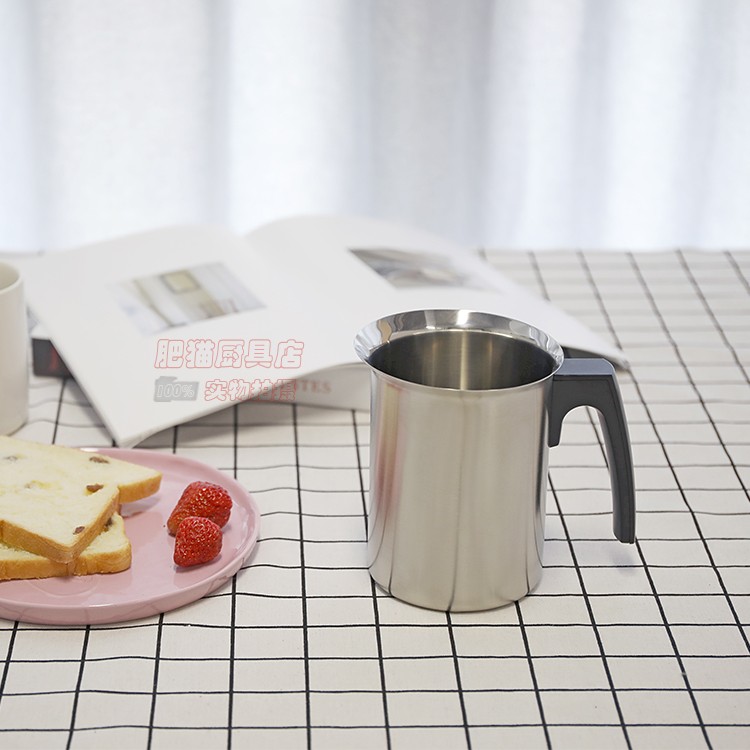 Foreign trade Yu Shan Light Flawless Dairies Stainless milk Milk Vat Milk Bubble Cups Lakflower Cups induction cookers Boiled Chili Sauce Oil-Taobao