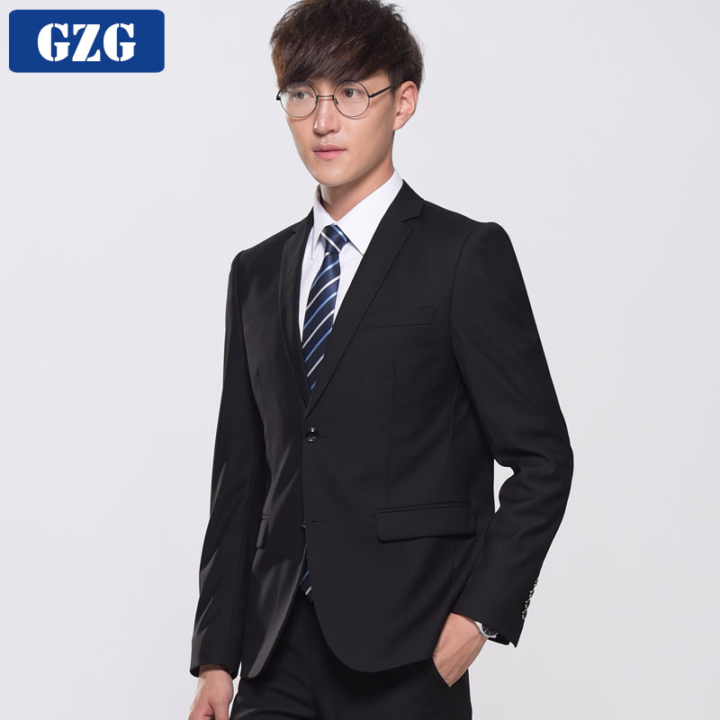 GZG mùa xuân và Job Interview ăn mặc đám cưới Suit Suit nam thu Slim Slim ăn mặc của nam giới